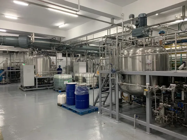 SOHAPI formulation hall inside the 15,000 m² bear spray manufacturing facility