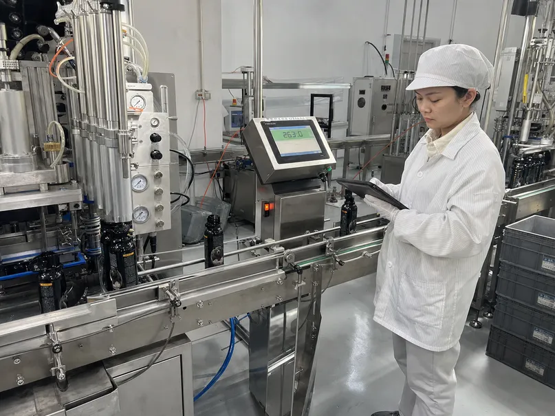 SOHAPI automated gravimetric filling line used for bear spray canister QC