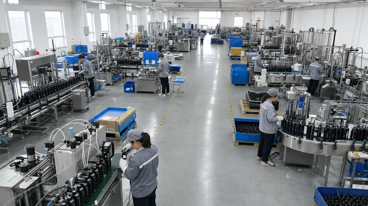 SOHAPI bear spray production floor with 8 active lines