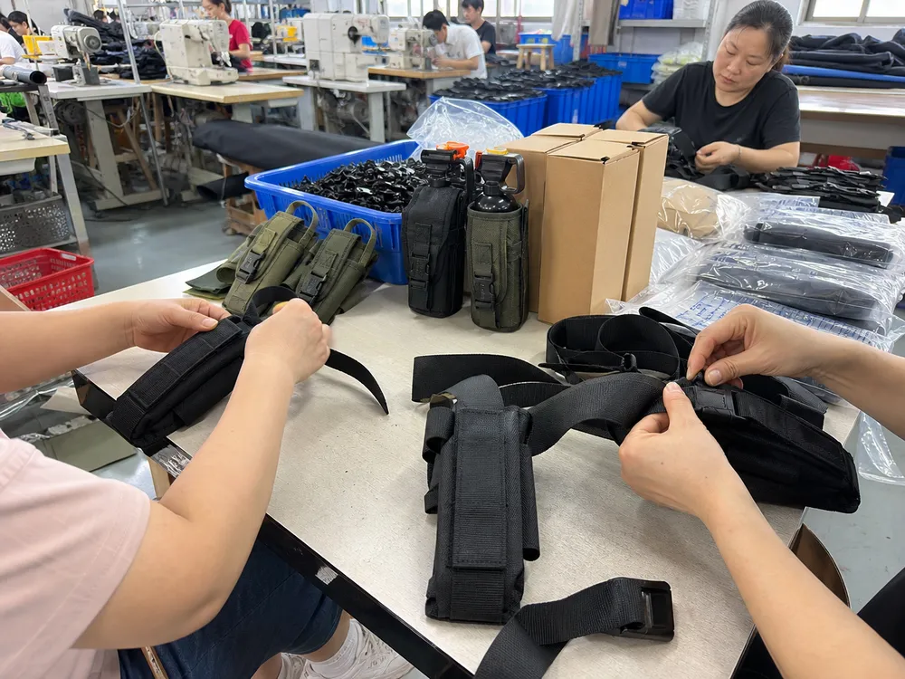 OEM bear spray holster production — custom branding, strap configuration, and packaging options