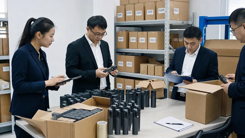 Security equipment distribution channel — corporate security programs, guard services, institutional procurement