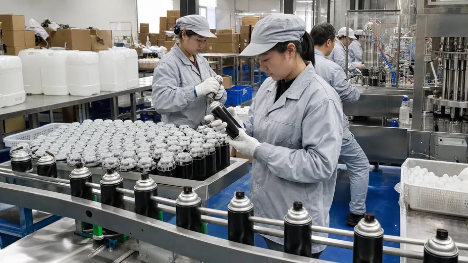 SOHAPI bear spray manufacturing facility — factory-direct sourcing for self defense distributors