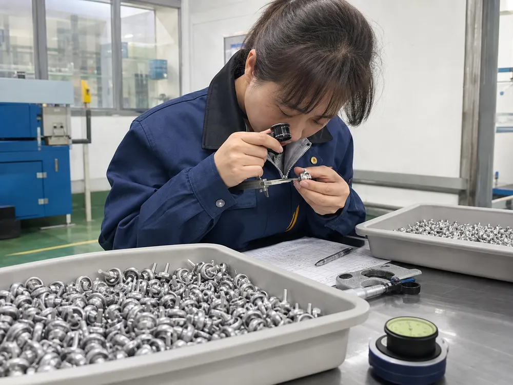 Stream valve orifice geometry inspection at SOHAPI manufacturing facility
