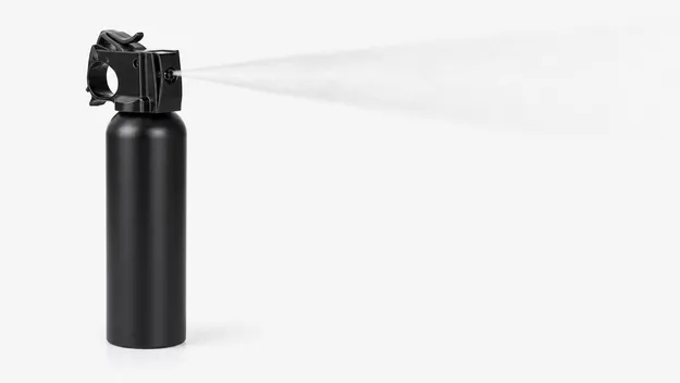 Bear Spray Repellent — standard capsaicin deterrent canister, cone spray pattern, 7.9 oz