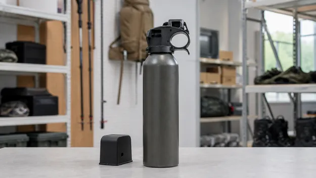 Grizzly Bear Spray — high-potency backcountry formulation, larger canister format, extended spray duration
