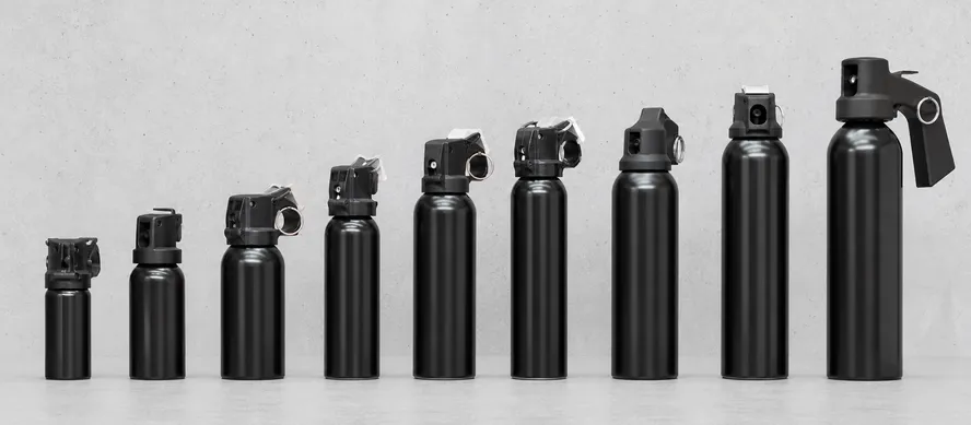 Professional and government supply channel bear spray selection