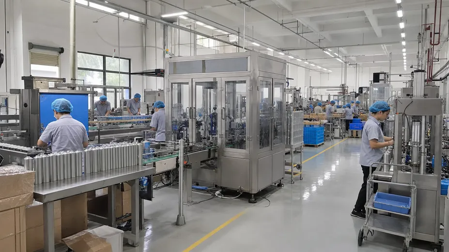 SOHAPI bear spray manufacturing facility — production floor overview