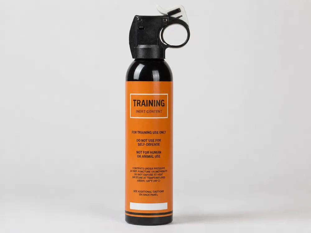 OEM private label training bear spray canister with custom branding